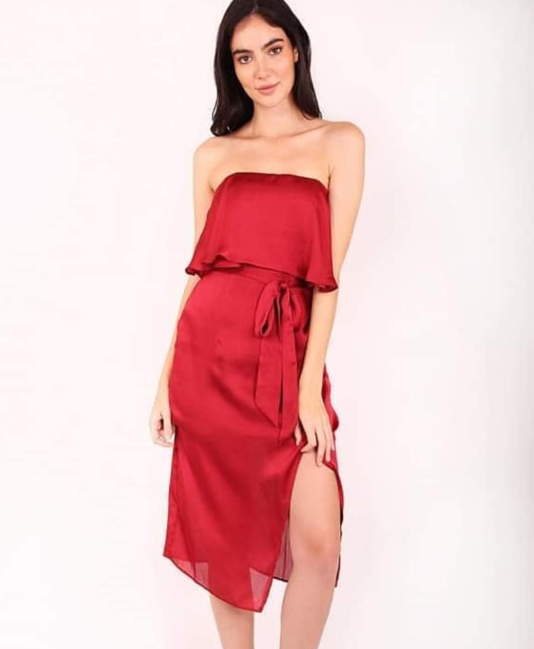 Red dress