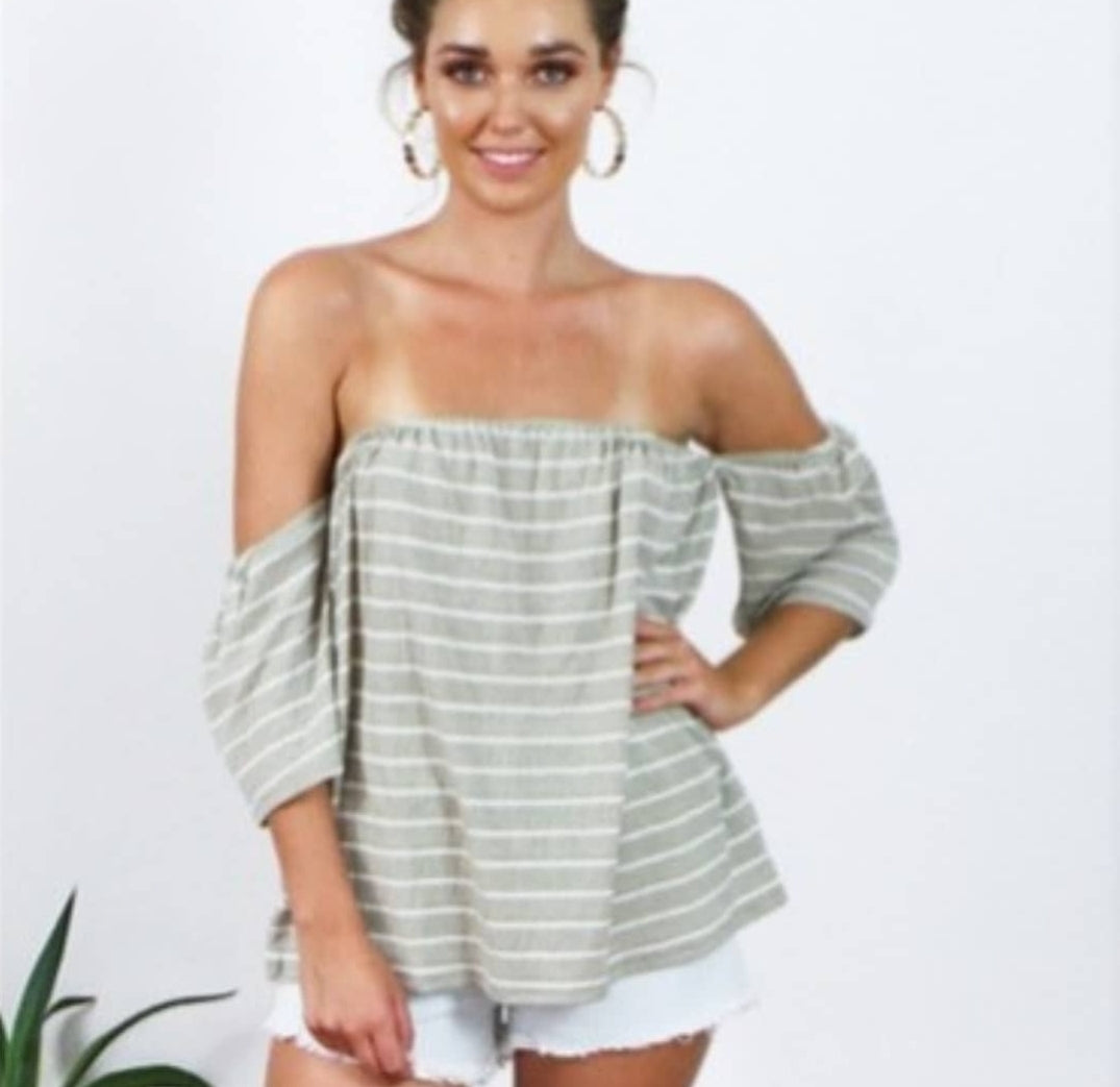 Off the shoulder top